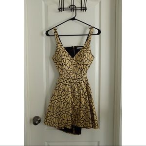 Gold Party Dress